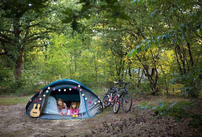 Bikepacking und Camping mit Kindern