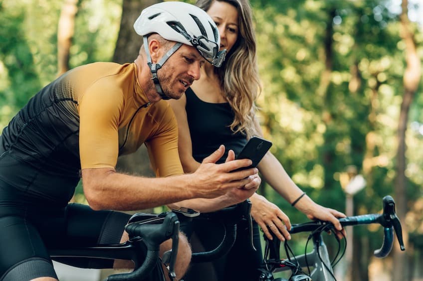 Smartphone Bikepacking